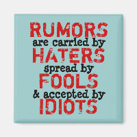 RUMORS ~ Magnet Truism