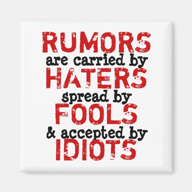 RUMORS ~ Magnet Truism (Front)