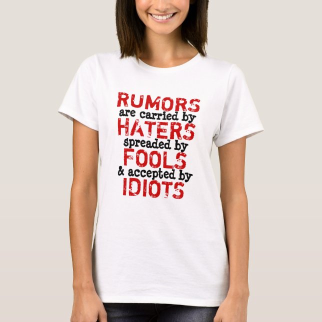 RUMORS - Tshirt TRUISM Teen Girl / Teenager (Front)