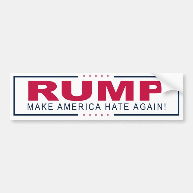 RUMP Bumper Sticker (Front)