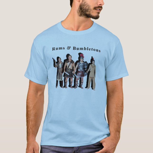 rums and bumbletons gladiator shirt (Front)