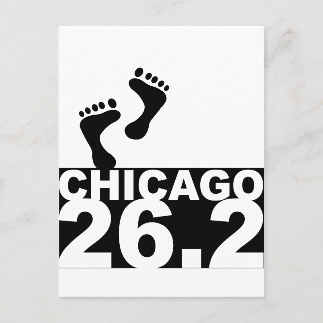 Run 26.2 postcard (Front)