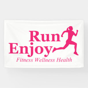 Run and enjoy banner