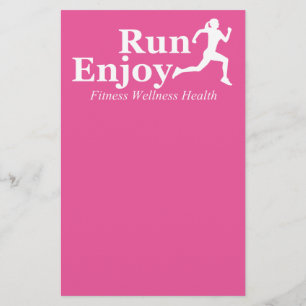 Run and enjoy flyer