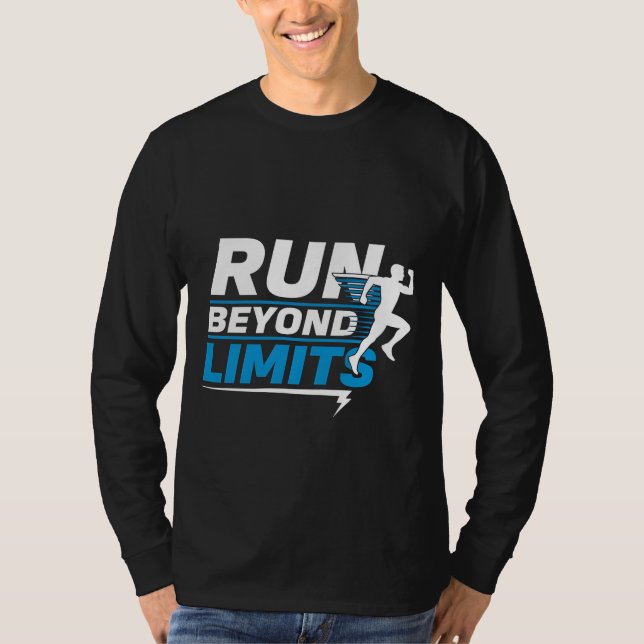 RUN  BEYOND  LIMITS T-Shirt (Front)