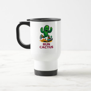 Run Cactus – Energetic Desert Vibes Mug
