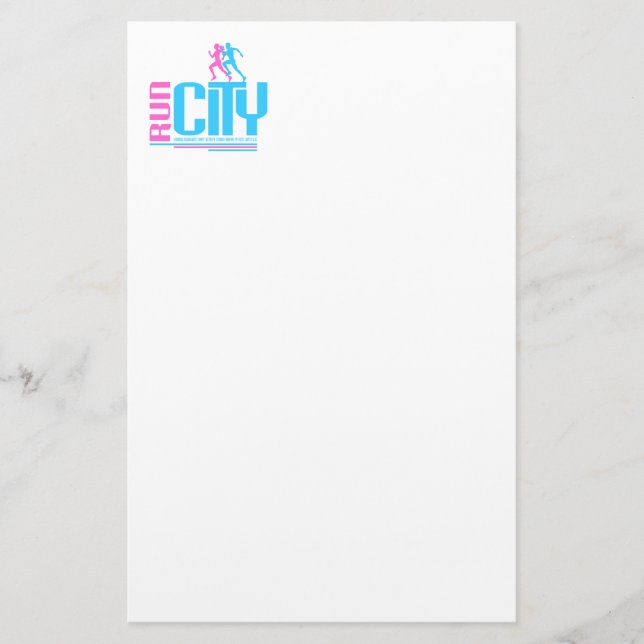 Run city stationery (Front)