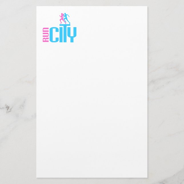 Run city stationery (Front)