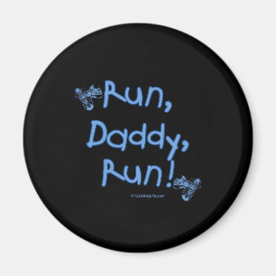 Run Daddy Run - Blue Magnet