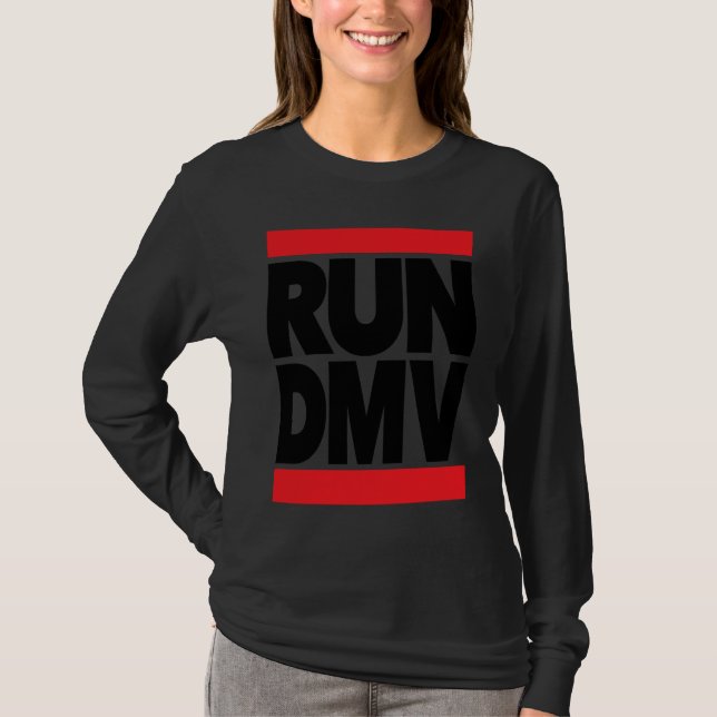 Run DMV custom T-Shirt (Front)
