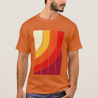 Run Fast Turn Left Sprint Dash Runners 100m 200m 4 T-Shirt