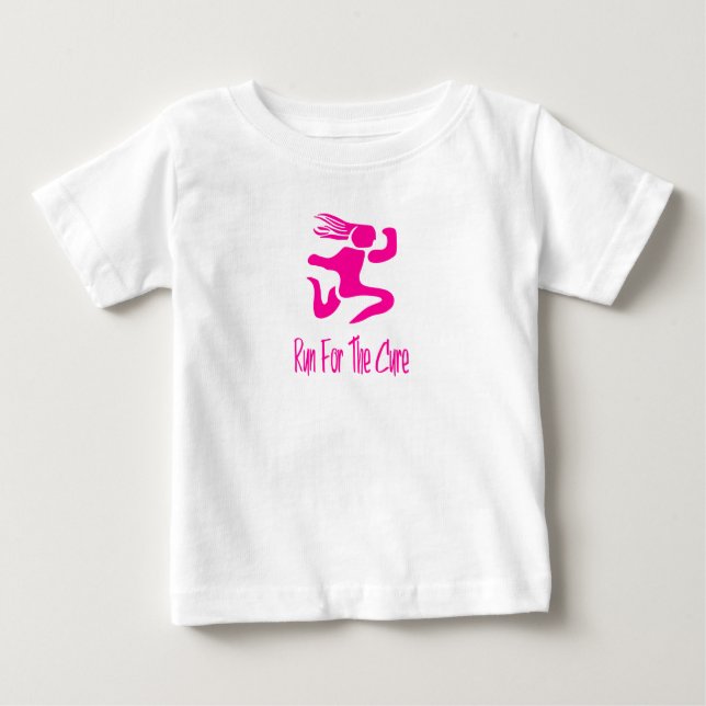 Run For The Cure Baby Tee (Front)