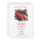  Run for the Roses Race Horse Derby Party 
