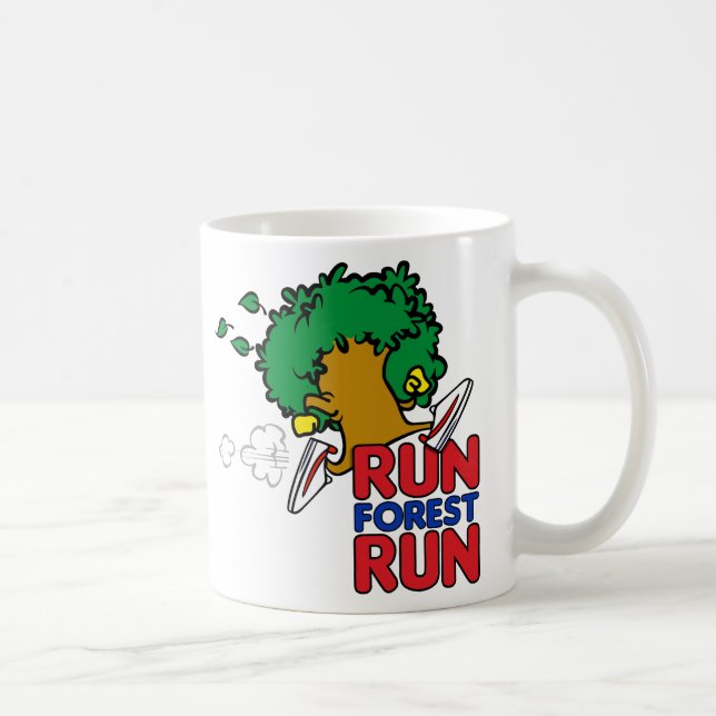 Run Forest Run Coffee Mug (Right)