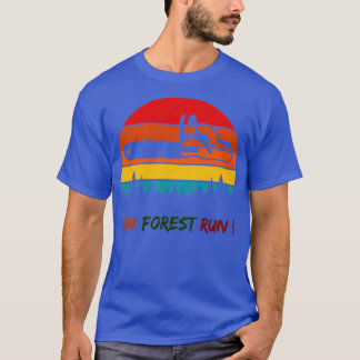 Run Forest Run Funny Gift For Lumberjacks Classic T-Shirt