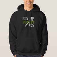 Run Forest Run - Lumberjack Chainsaw Logger Woodsm