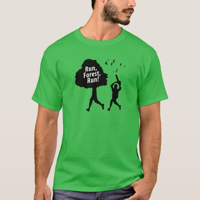 Run Forest Run T-Shirt (Front)