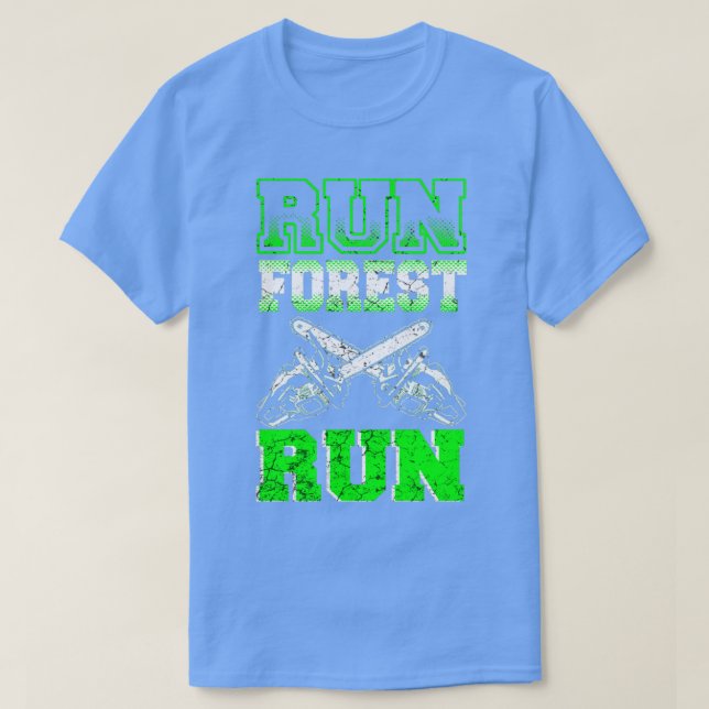 Run Forest Run T-Shirt (Design Front)