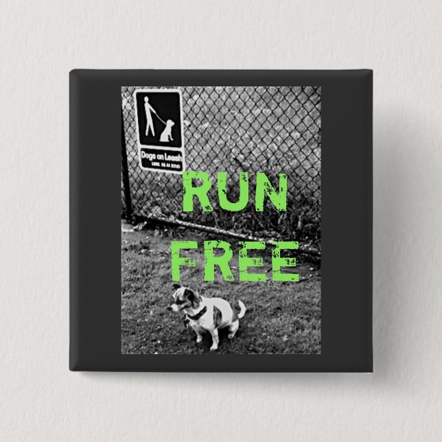 RUN FREE Tender Button (Front)