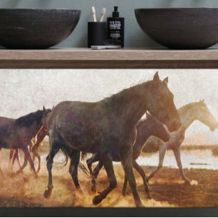 Run Free Wild Horses Decoupage Tissue Paper