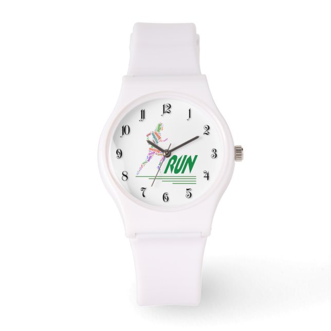 Run girl, run watch (Front)
