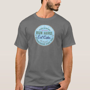 Run Hard. Eat Cake.-Cake by the Lake '26 Men Tee
