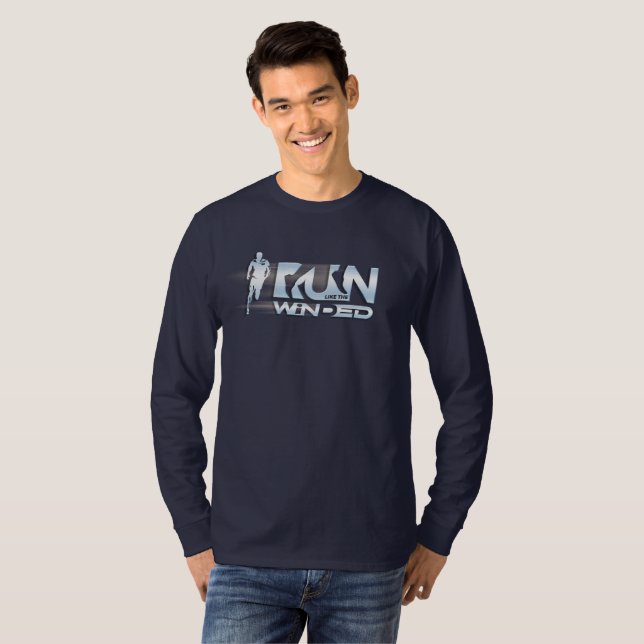 Run Like The Winded | Men's Long Sleeve T-Shirt (Front Full)