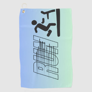 ​"Run" Motivational – Essential Fitness  Golf Towel