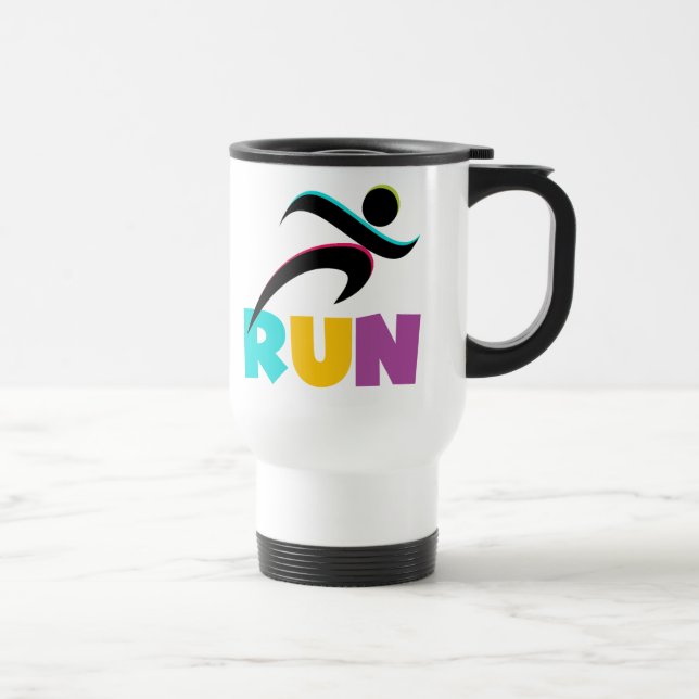 RUN Multi Travel Mug (Right)