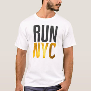 Run NYC    Marathon Runner T-Shirt