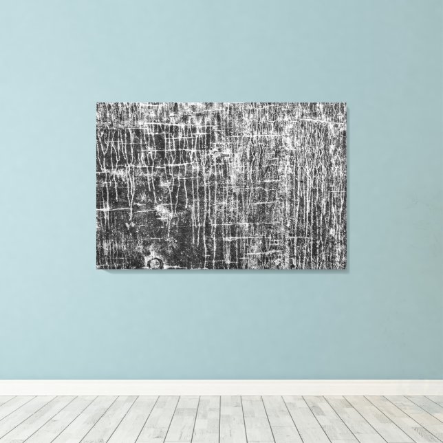 run off walls  canvas print (Insitu(Wood Floor))