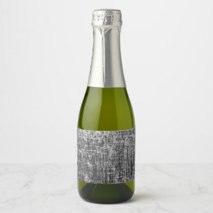 run off walls sparkling wine label
