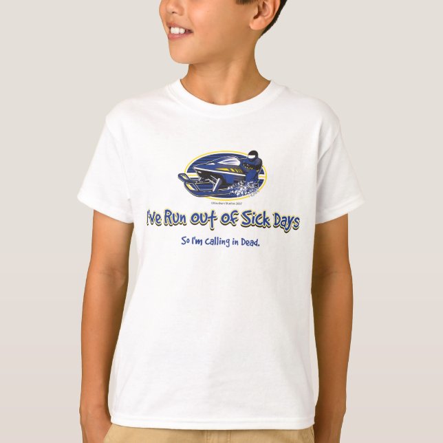 RUN-OUT-OF-SICK-DAYS-[Conve T-Shirt (Front)