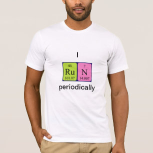 Run periodic table word shirt 2