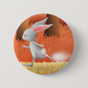 Run rabbit - pin badge