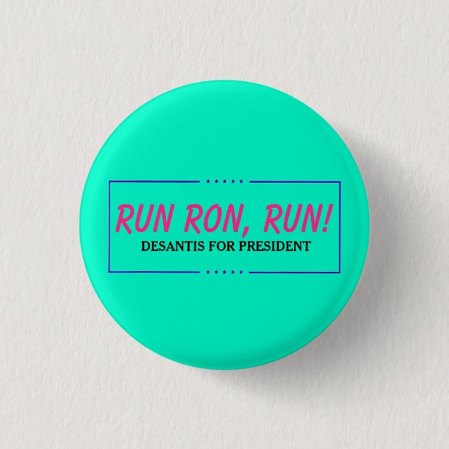 Run Ron, Run! 3 Cm Round Badge (Front)