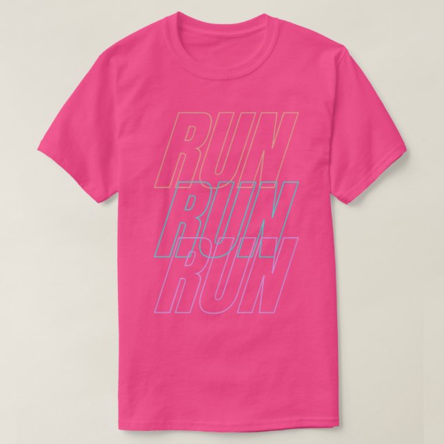 Run Run Run 3 T-Shirt (Design Front)