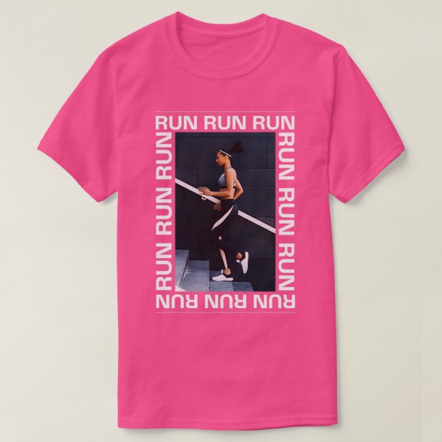 Run Run Run Photography Design 1 T-Shirt (Design Front)