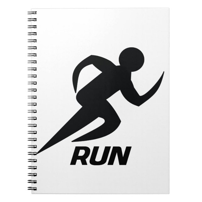 RUN SPIRAL NOTEBOOK (Front)