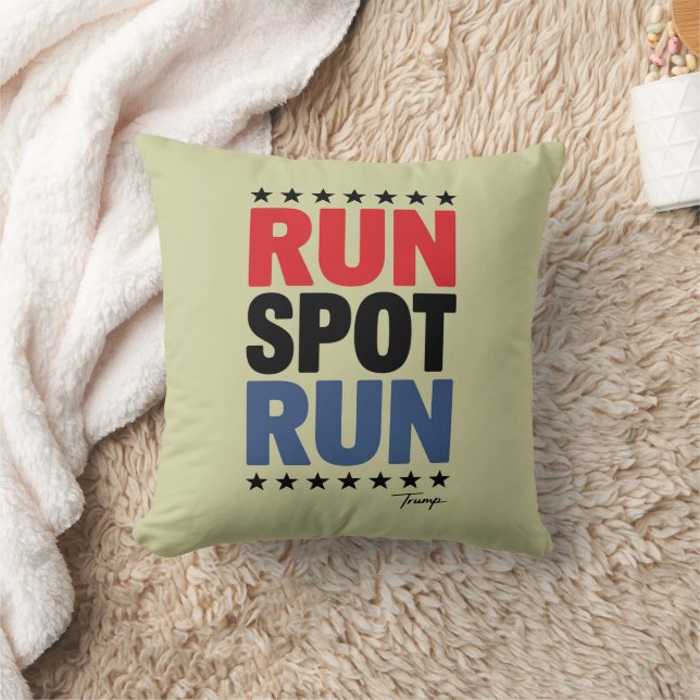 Run Spot Run Trump 2024 Cushion (Blanket)