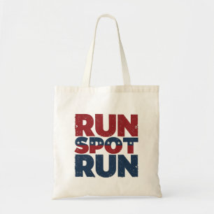 Run Spot Run Trump 2024 Trump Vance election Tote Bag
