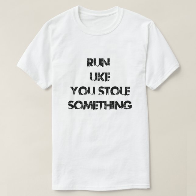 Run T-Shirt (Design Front)