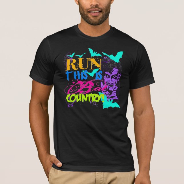 run this is bat country T-Shirt (Front)