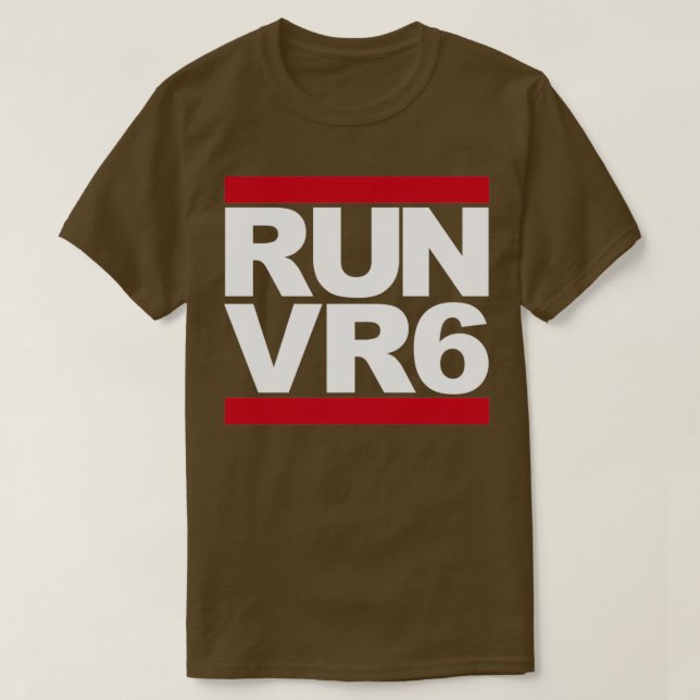 RUN VR6 T-Shirt (Design Front)