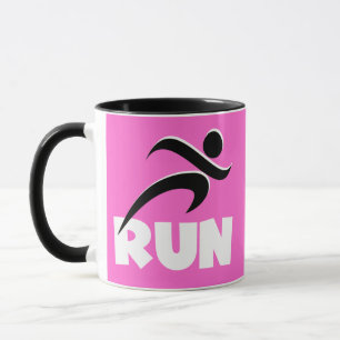 RUN White Mug