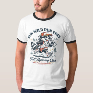 Run Wild Run Free Trail Running Club T-Shirt