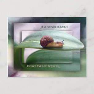 Run with Endurance Postcard