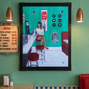 Runaround Sue Painting by Alfred Fox Canvas Print