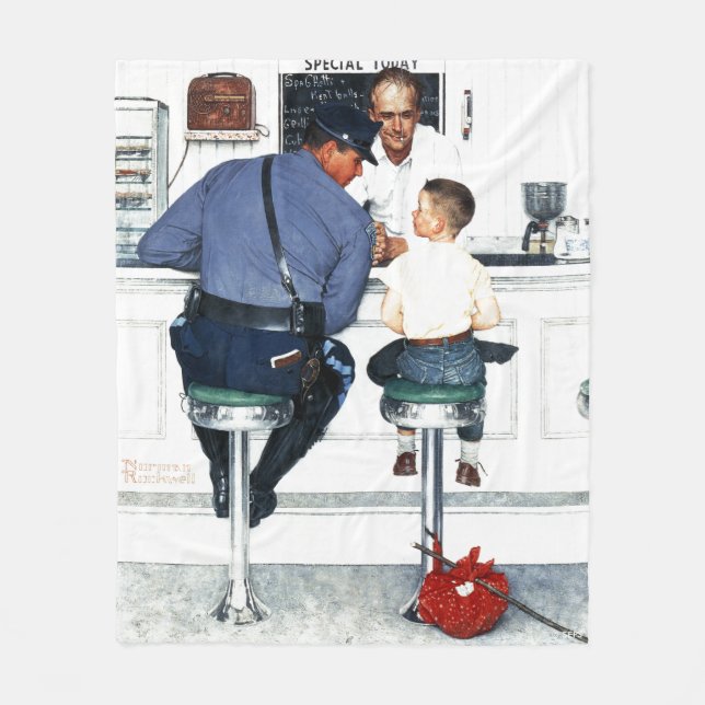 Runaway Fleece Blanket (Front)