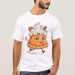 Runaway Pumpkin Pie Funny Thanksgiving T-Shirt